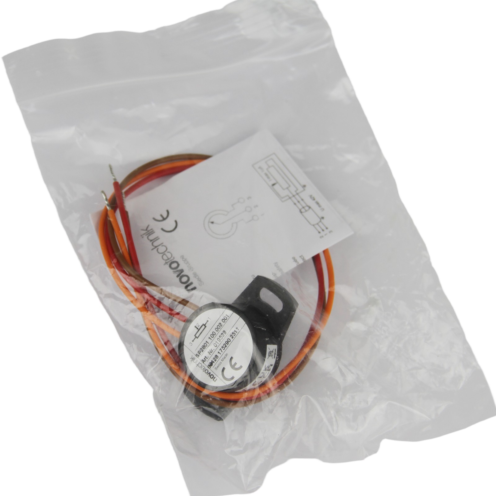 NEW Novotechnik SP2801-100-002-001 Rotary Sensor SP2801 100 002 001 – US Stock