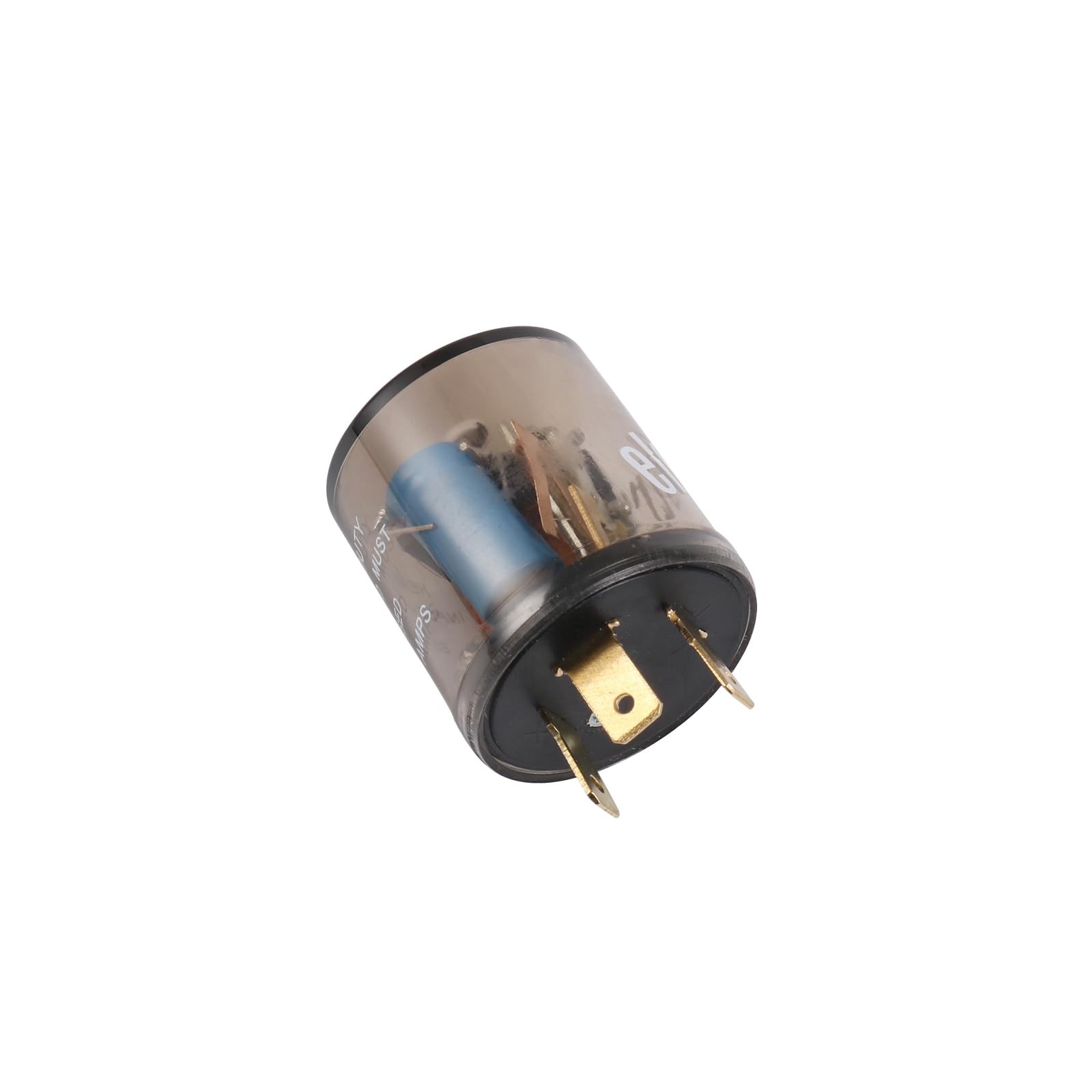 12V 3 Pin Electronic LED Flasher Relay Round Heavy Duty Electronic Turn Signa…