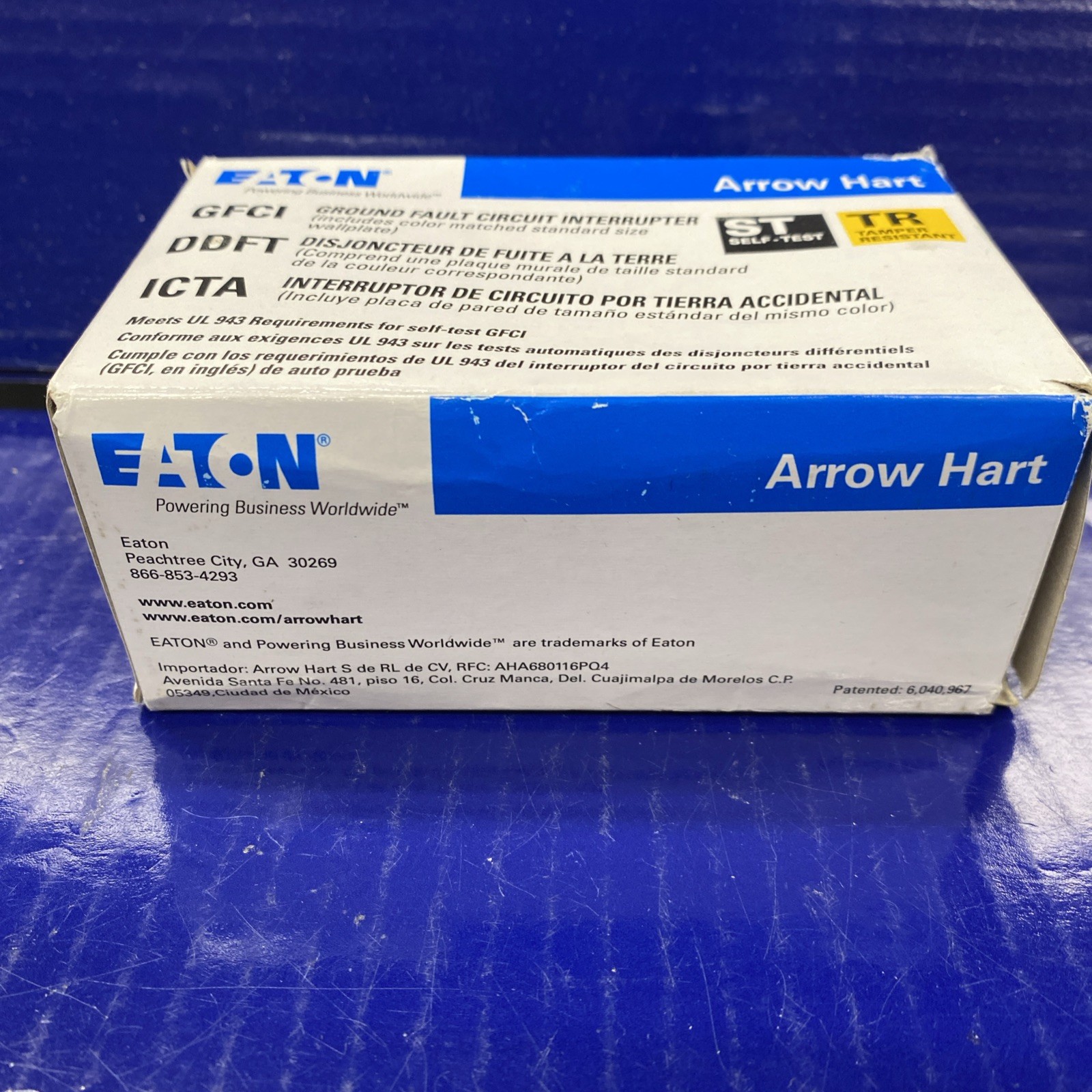 Eaton Arrow Hart NEMA 5-15 R – Open Box