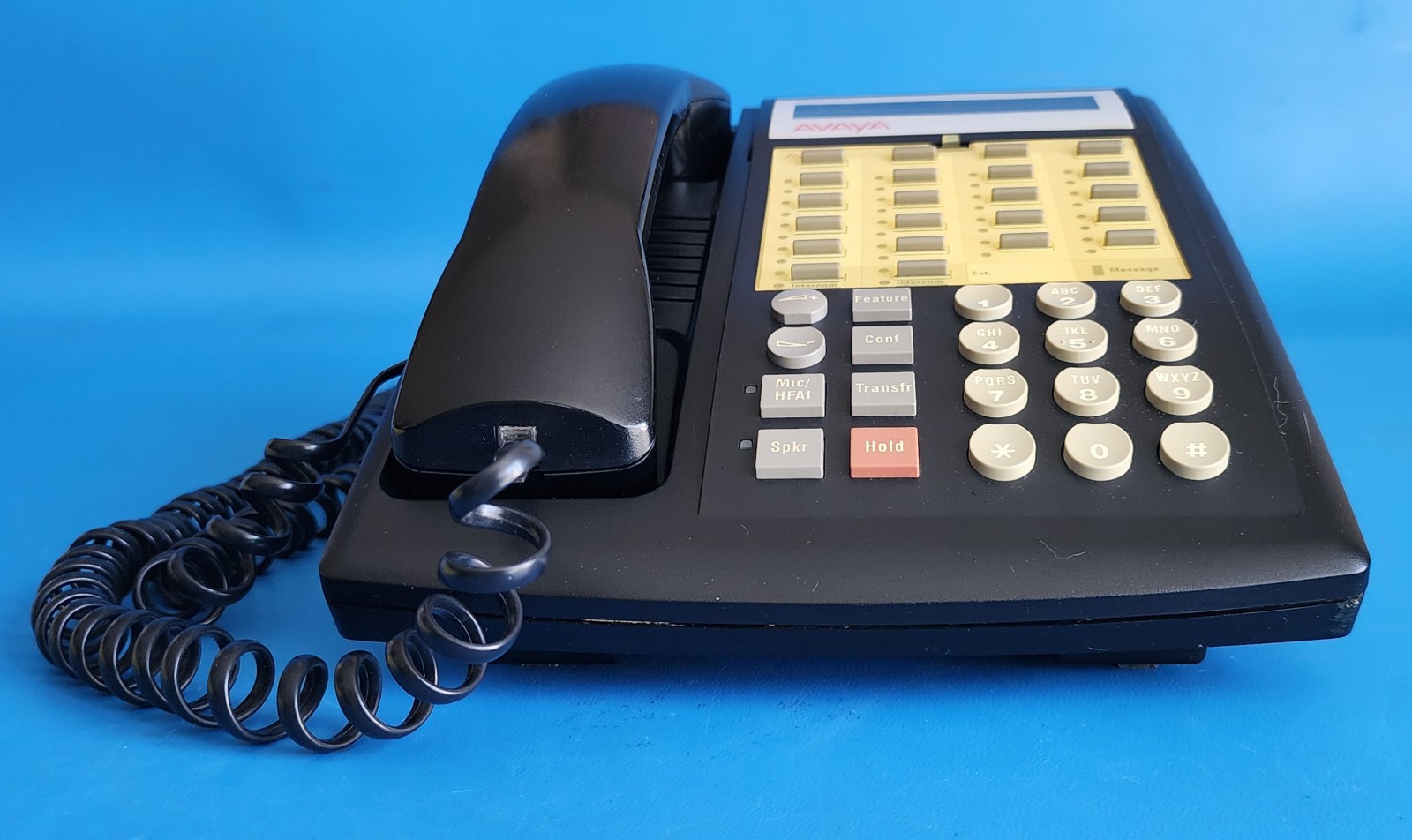 Avaya Lucent Partner 18D 108883257R Black Business Telephone With Base