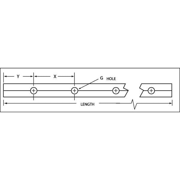 Thomson Qscp 1/2 L 36 Linear Shaft, 1/2 In D, Carbon Steel