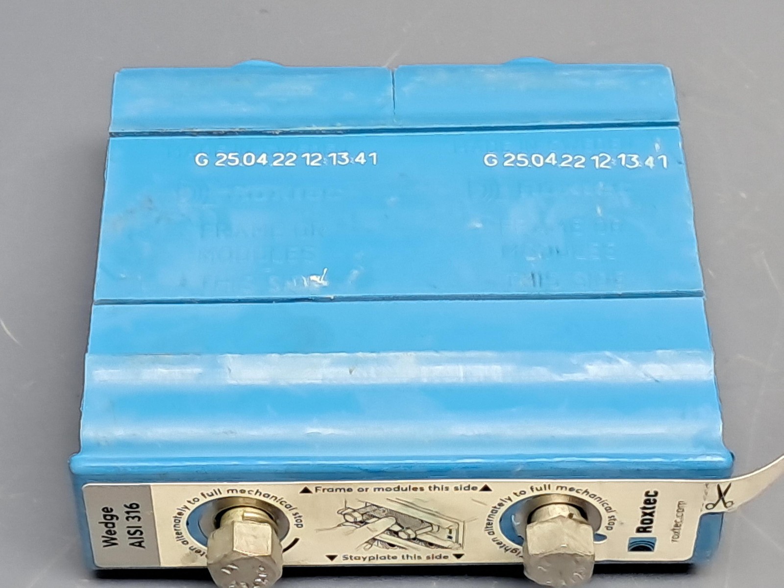 Roxtec Expansion Wedge 120 ES AISI316 Compression Unit w/Lubricant AISI 316