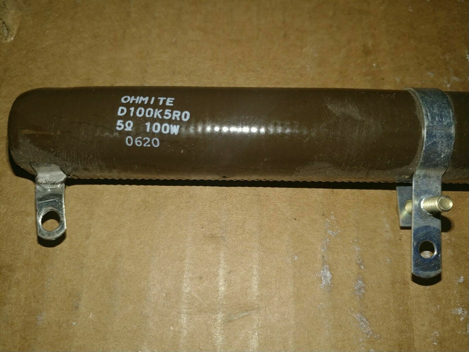Ohmite D100K5R0 Wirewound Power Resistor 100W 5 Ohm Adjustable Industrial Part