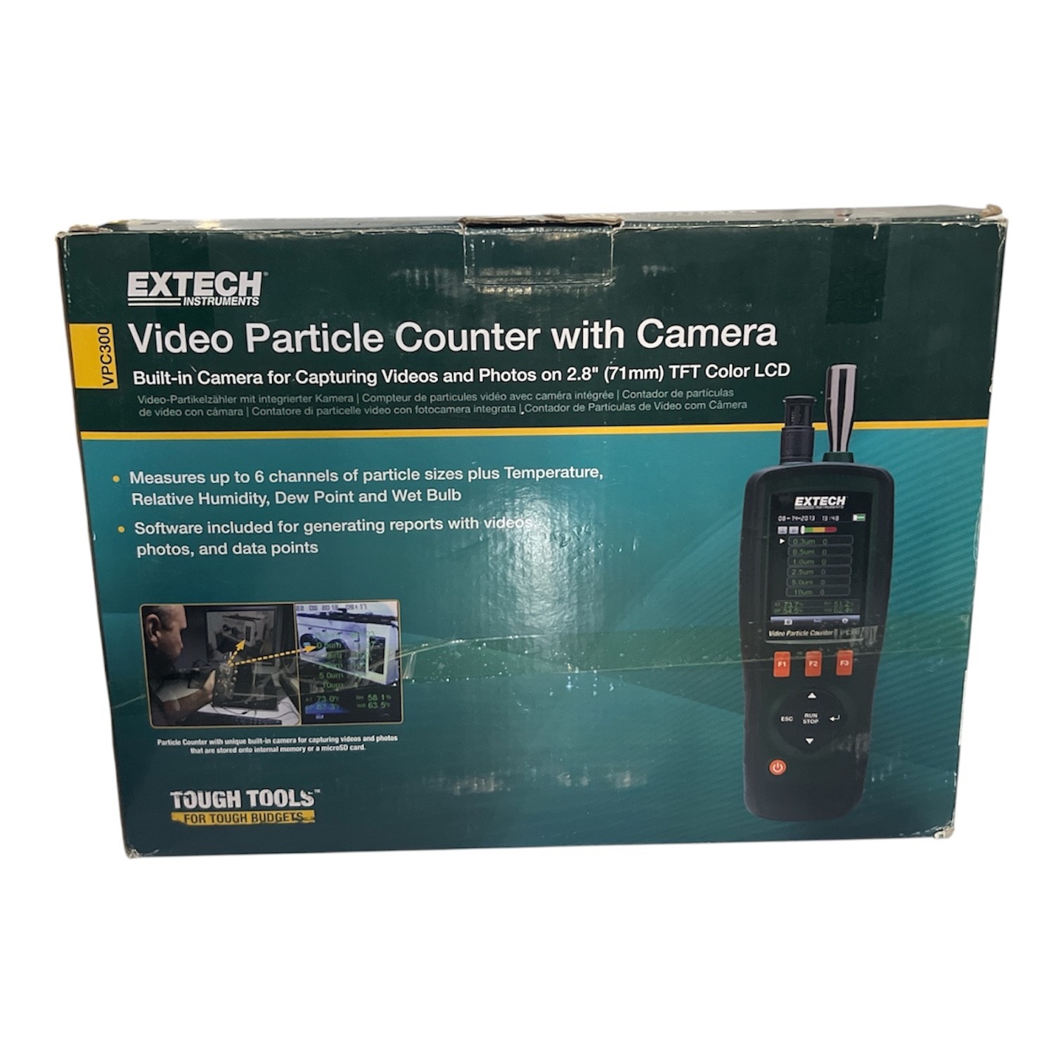 Extech VPC300 Video Particle Counter
