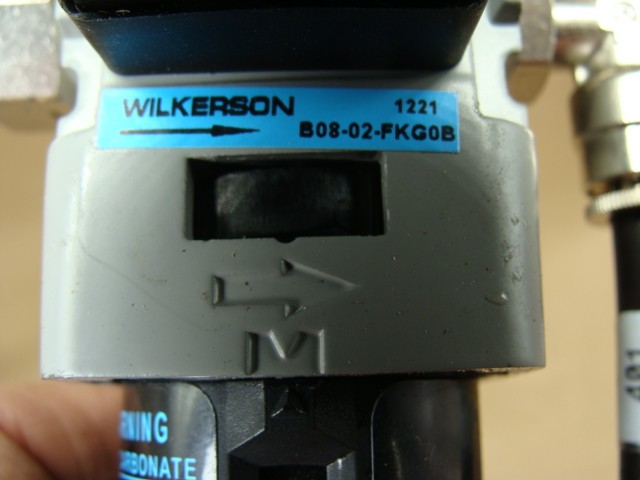 WILKERSON AIR PRESSURE REGULATOR B08-02-FKG0B 0-125PSIG