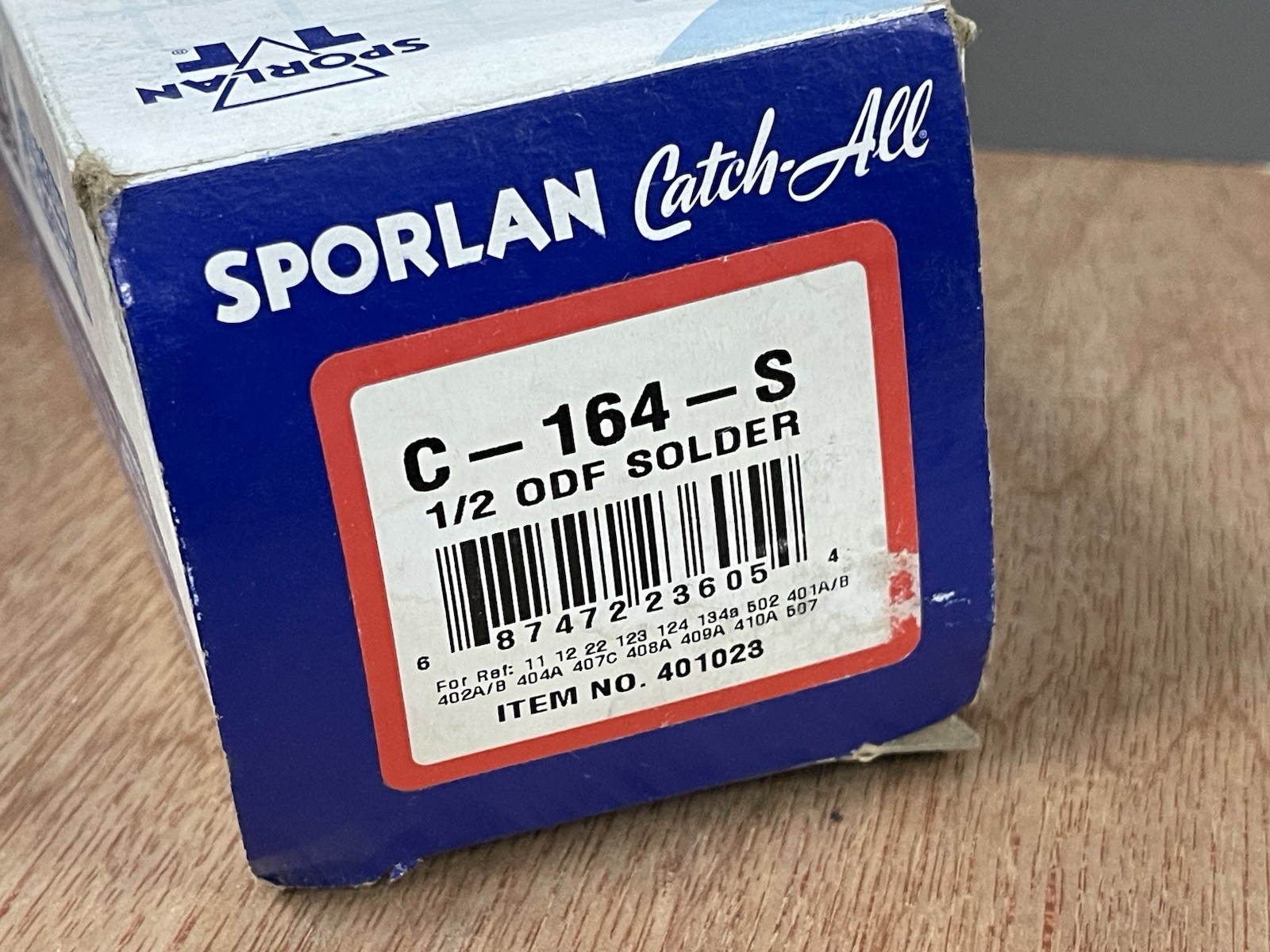 Sporlan Catch All C-164-S C164S 1/2″ ODF Solder Filter Dryer
