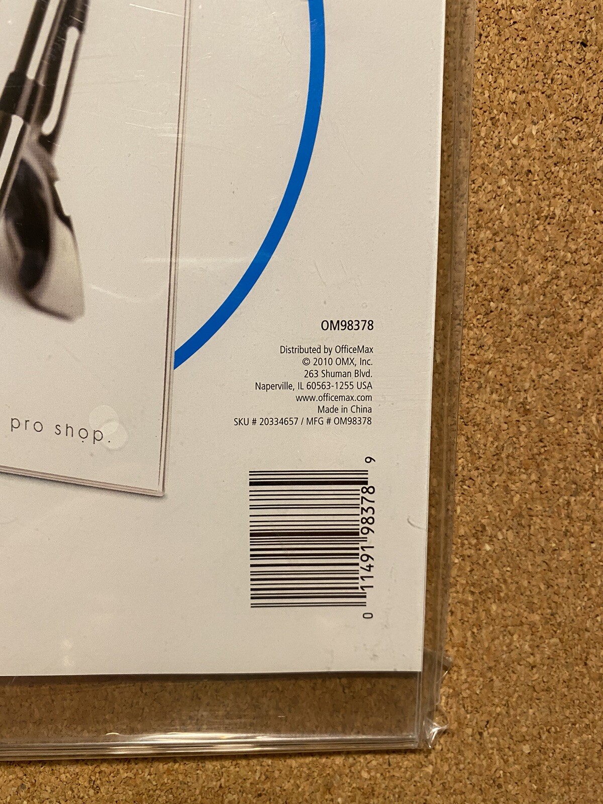 OfficeMax OM98378 Wall Sign Holder OM98378, New 8.5″ X 11″