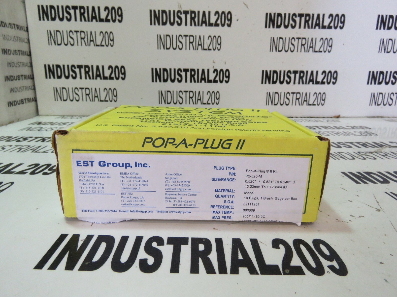 POP-A-PLUG II KIT P2-520-M NEW IN BOX