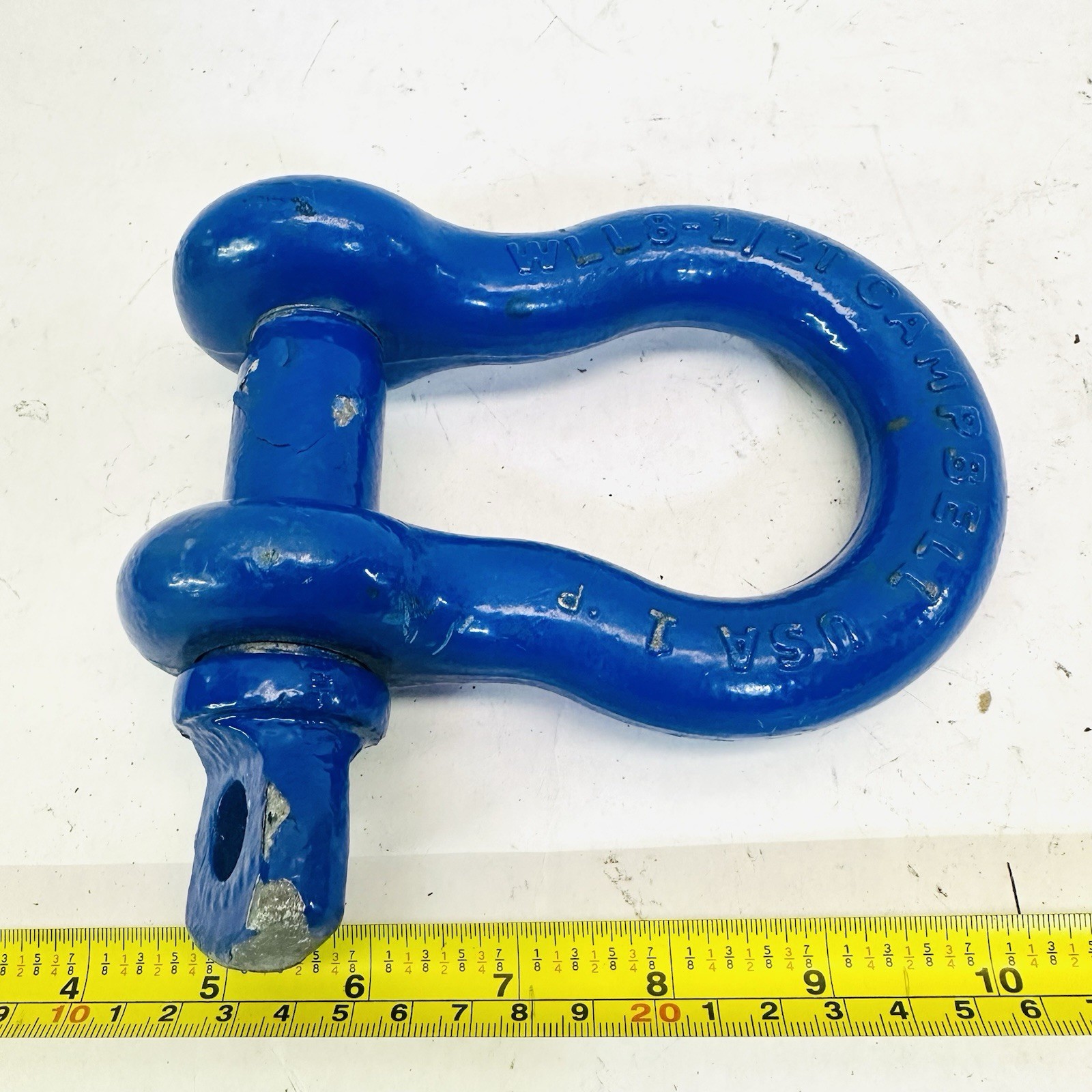 Campbell 1″ Anchor Shackle WLL 8-1/2T