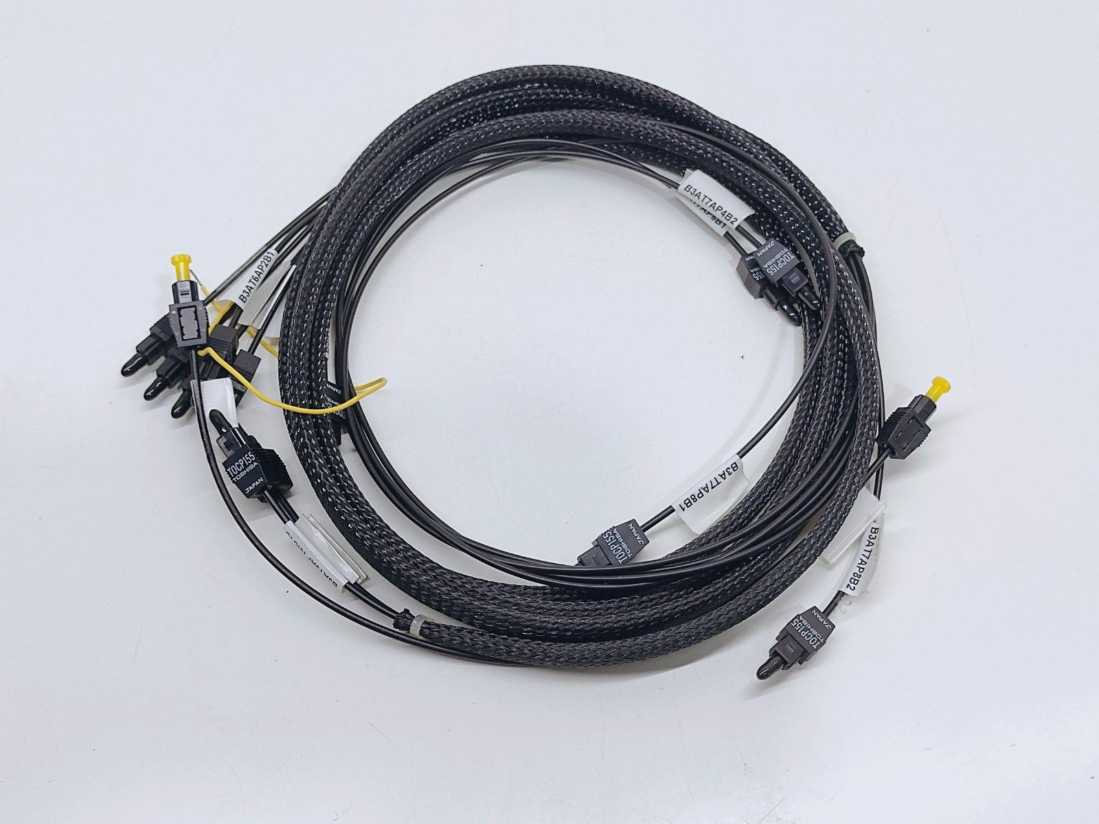 Toshiba Optical Fibre Cable Rack 195072 REV01 G130 CNC EDM Industrial Cable