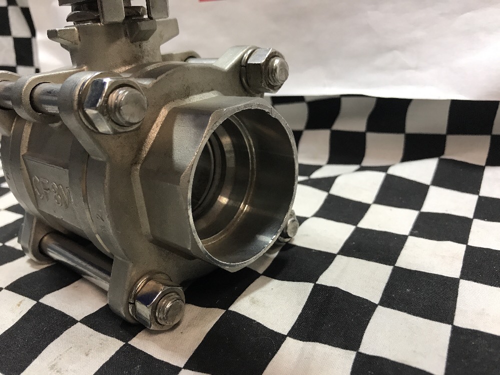 Sam-Flow 1-1/2″ Socket Weld Ball Valve 1000 WOG, CF8M, SHIPSAMEDAY#1375B1