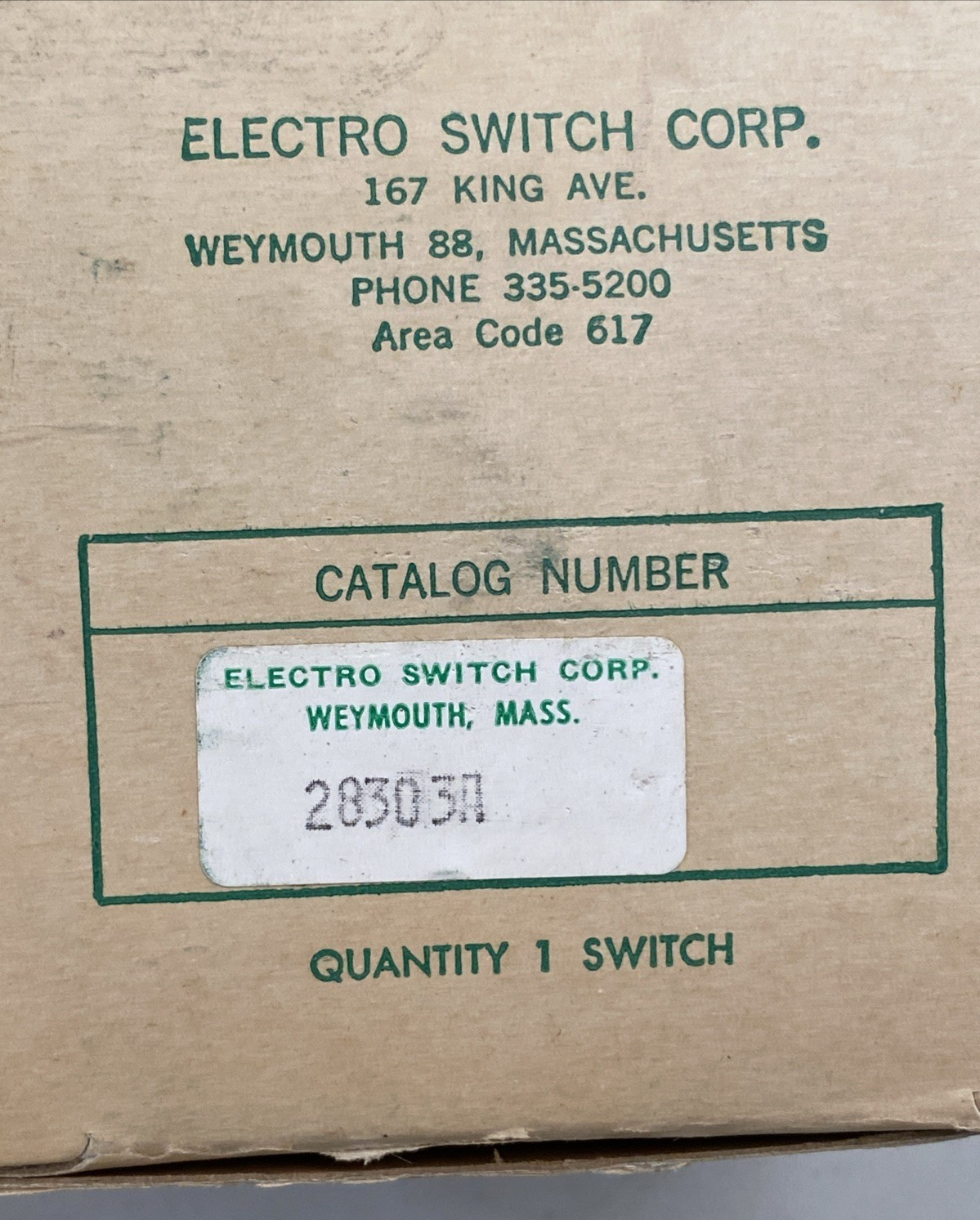 Lot 7 NOS ES Corp Rotary Electro Switch 28303A 5A 125 V.A.C. 4-66 16 Point
