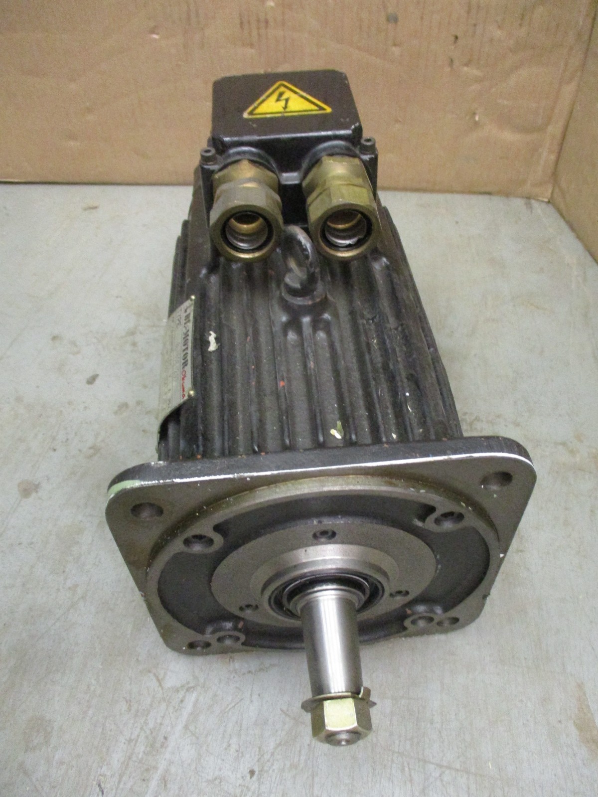 Okuma BL-Motor Type BL-80E-20T 1.5KW 73/80Kg-cm 2000RPM 154V 7.5A 53193AH