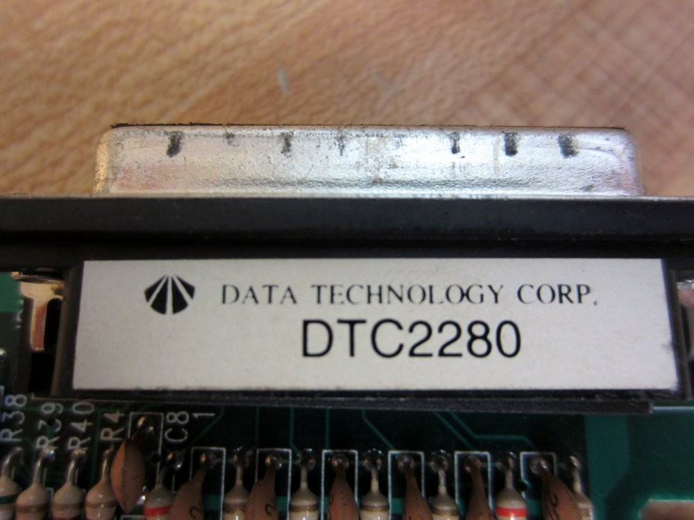 Data Technology DTC2280 16-Bit ISA I/O Card W/O Adapter Bar