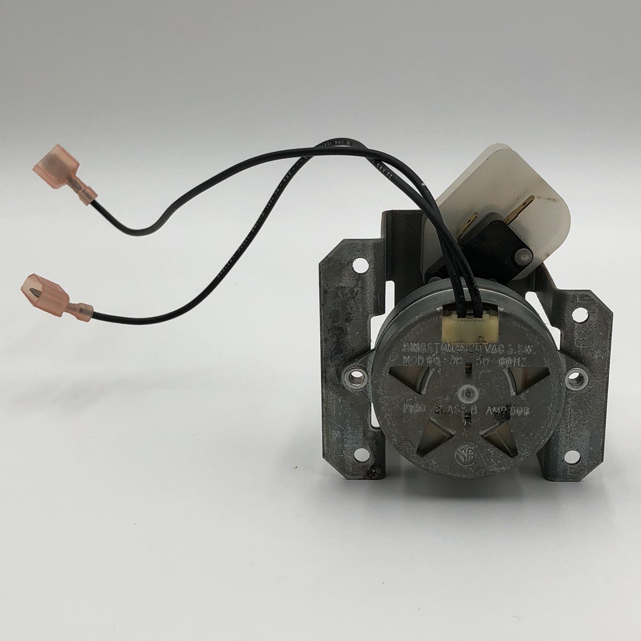 Kingston Timer Motor 60-3B 120VAC 3.5W 50-60Hz AMB 80°C