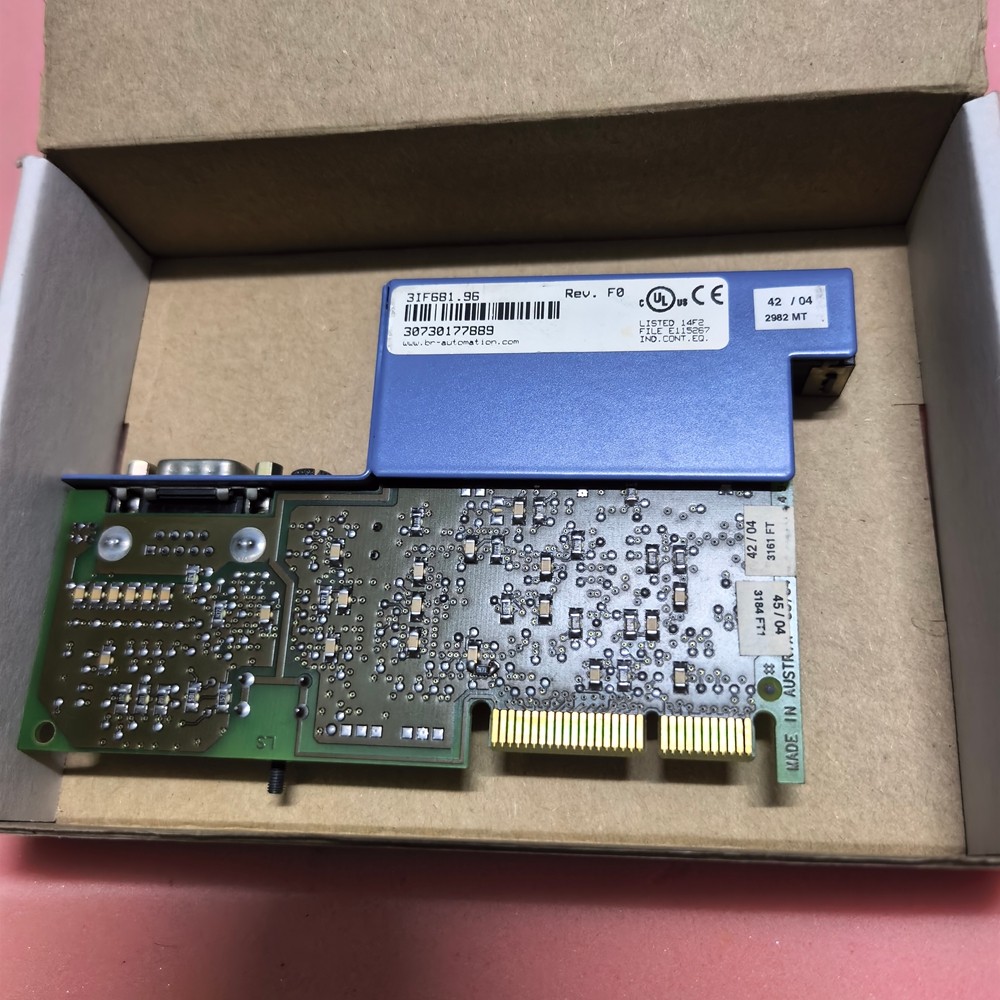 Original 3IF681.96 B&R Module, RS232 RS485 CAN PLC Card In Stock