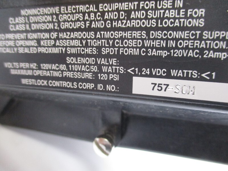 WORCESTER CONTROLS 757-S0H 34SNR4 110-120VAC 120PSI UNMP