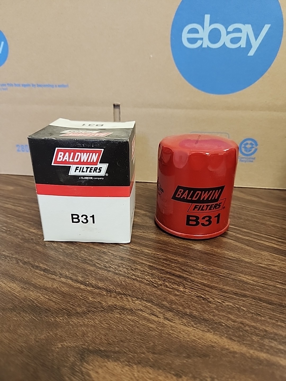 Baldwin Filters B31 Oil Filter,Spin-On,Full-Flow. Lot #1 [T17-231]