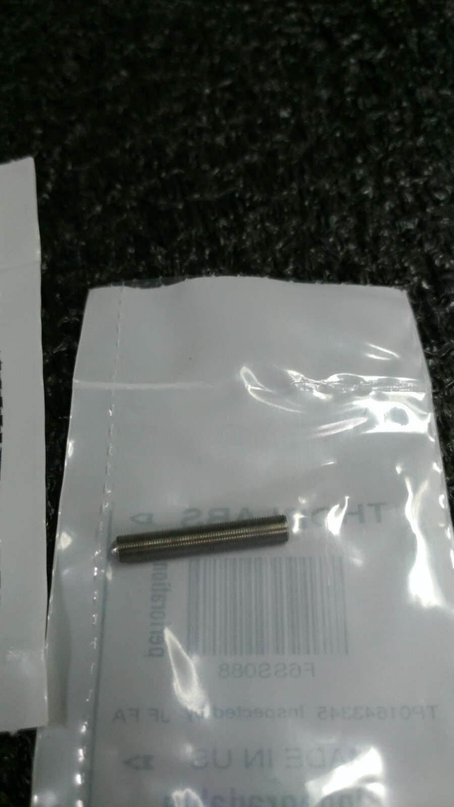 THORLABS F6SS088 6-80 0.88″ Long Fine Hex Adjuster Lot of 4
