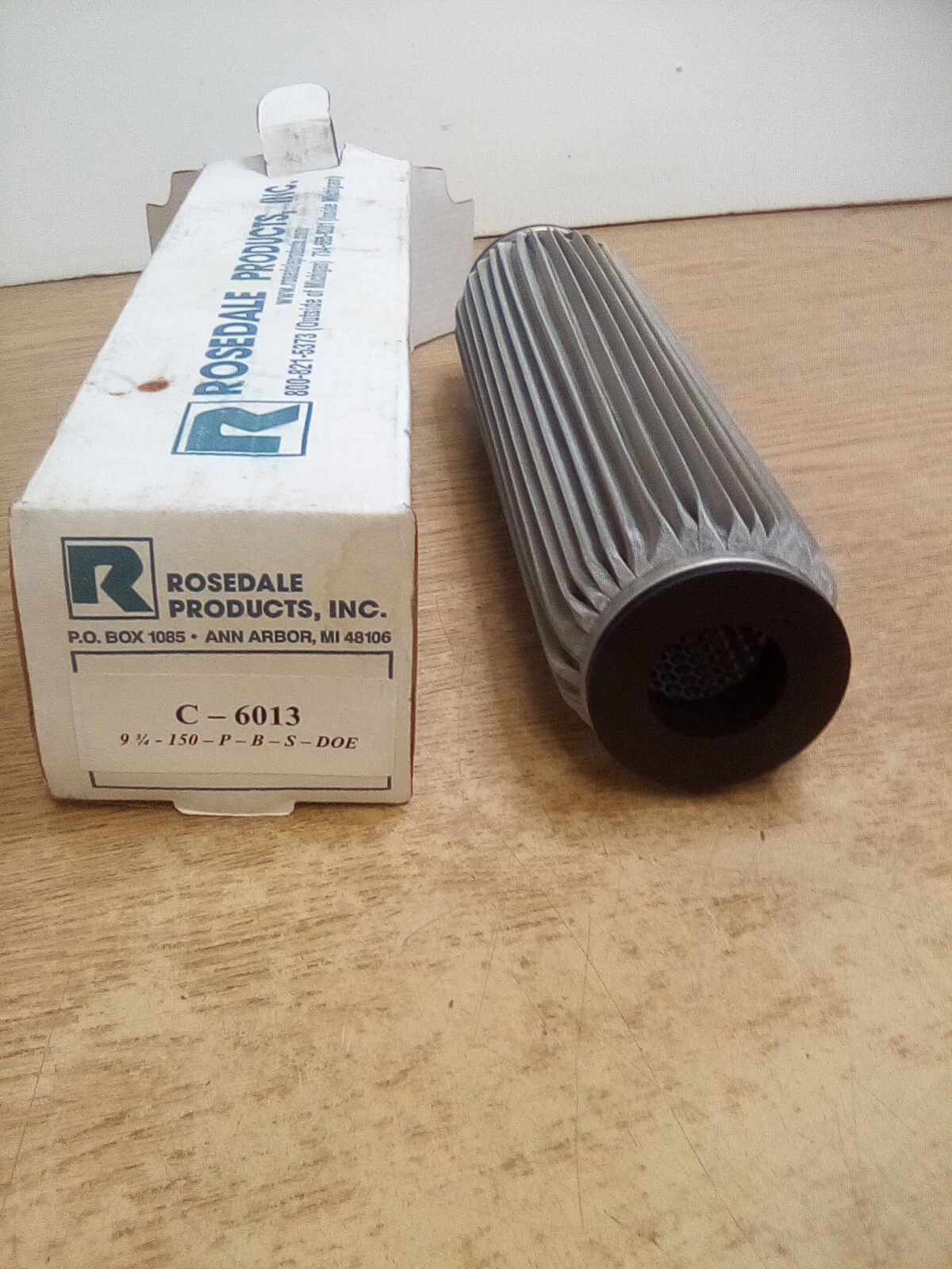 Rosedale C-6013 9-3/4-150-P-B-S-DOE Filter Cartridge