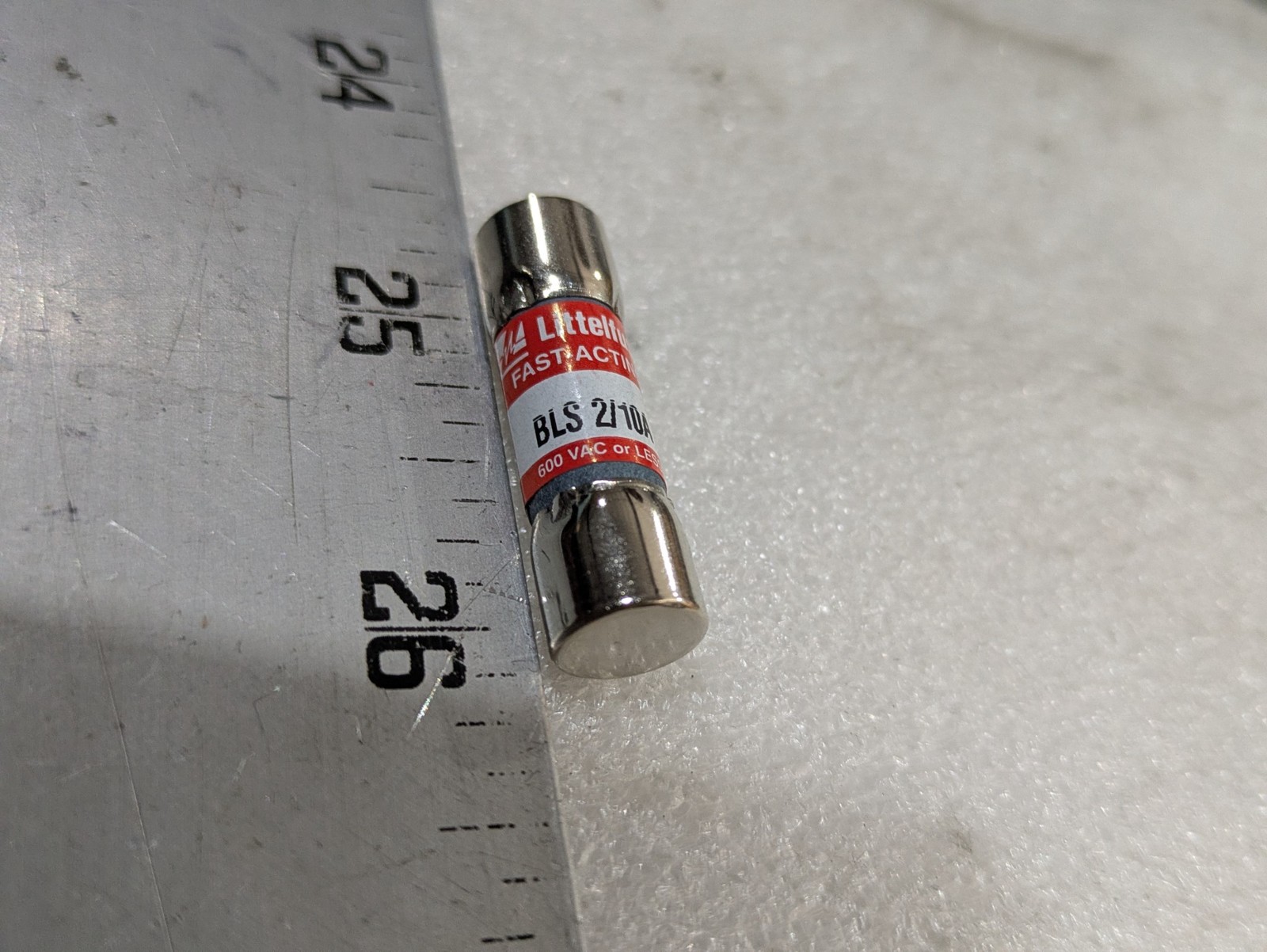 Littelfuse BLS-2/10 Fast-Acting Midget Fuse 0.2A 600VAC New Lot of 10