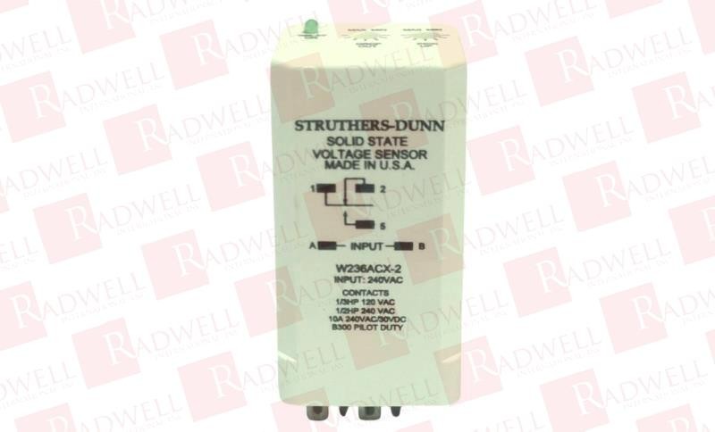 STRUTHERS DUNN RELAYS W236ACX-2 / W236ACX2 (NEW IN BOX)