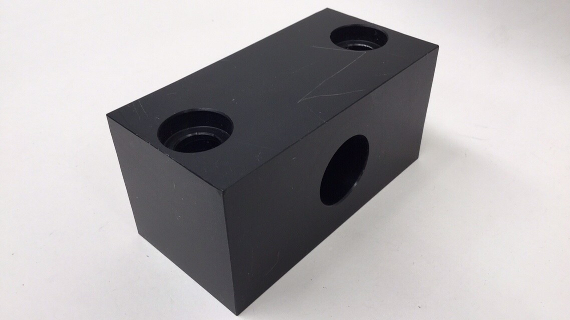 Unknown 100243 Pillow Block Black Delron 1″ Hole 2″ X 2″ X 4″