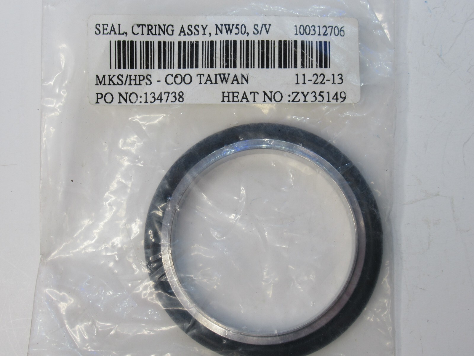(NEW) HPS / MKS NW50 SV 134738 Centering Ring