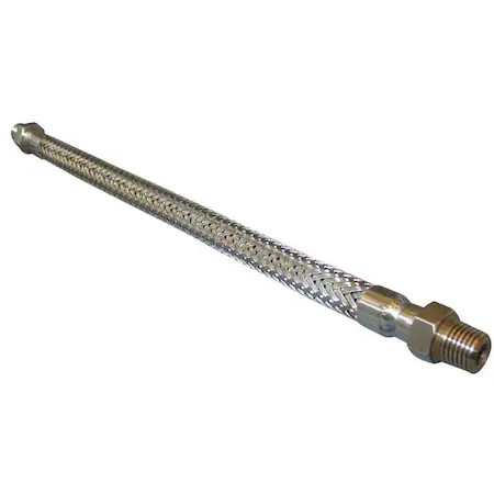 Penflex Ftg-08-A-A-Cs-18 Flexible Hose Assy, 1/2-14 In, 18 In L