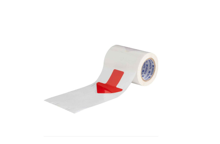 BDY 104526 ToughStripe Pre-Spaced Arrows, RED, 5 in H x 2 in W, FREE SHIPPING
