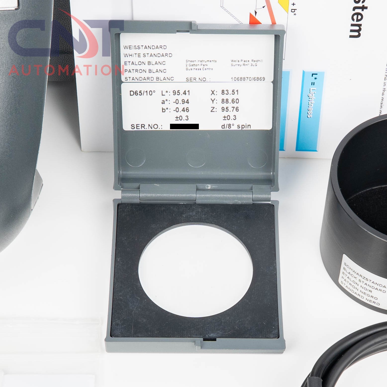 Sheen Spectromatch Sphere Gloss d/8° Spectrophotometer Kit w/ Calibration