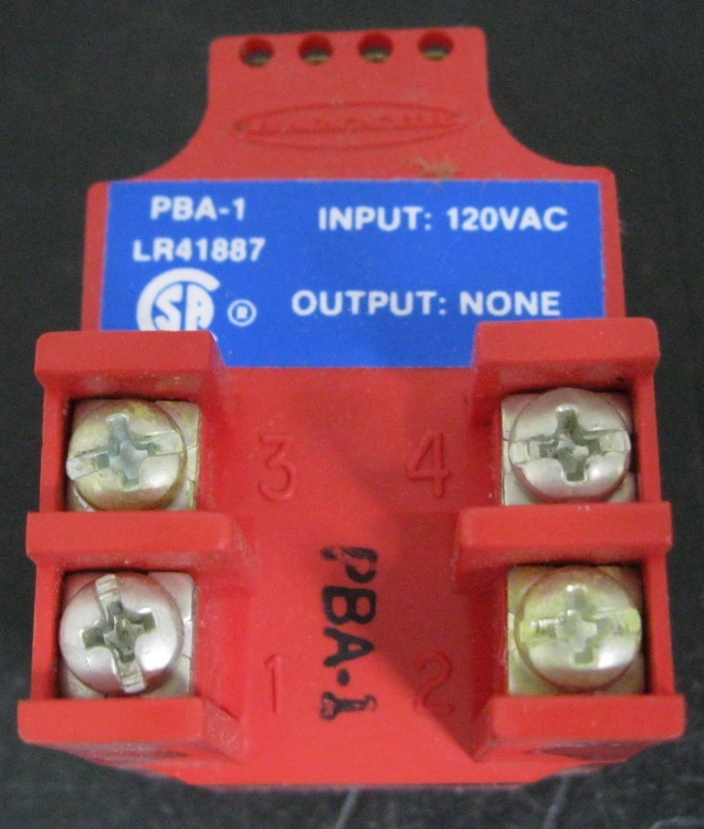 Banner PBA-1 Power Block LR41887 120 VAC