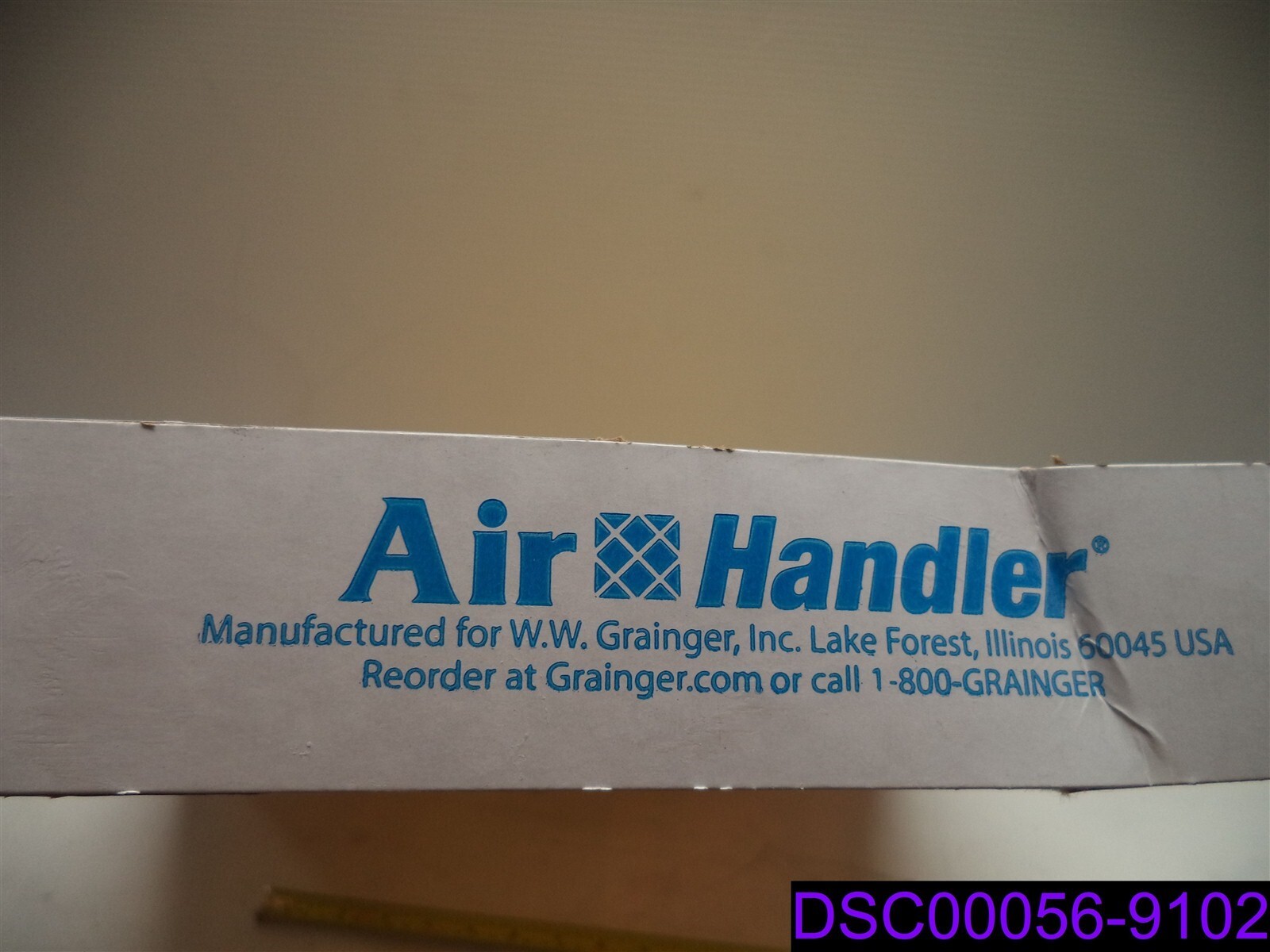 Qty = 6: Air Handler Pleated Air Filters 20″ x 25″ x 2″