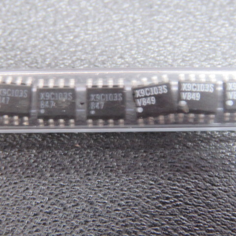 XICOR X9C103S Qty of 10 per Lot ICSMX9C103SSO8EEPROM