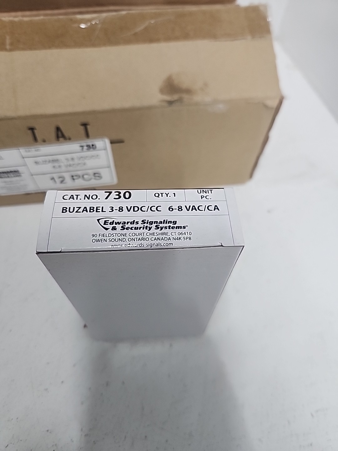 EDWARDS SIGNALING 730 (12Pcs) Bell And Buzzer **NOS**