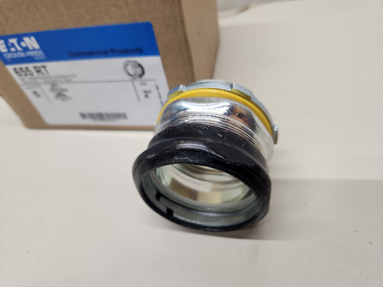 EATON 655 RT (5-Pack) 2″ EMT Compression Connectors Rain Tight ~ Brand New