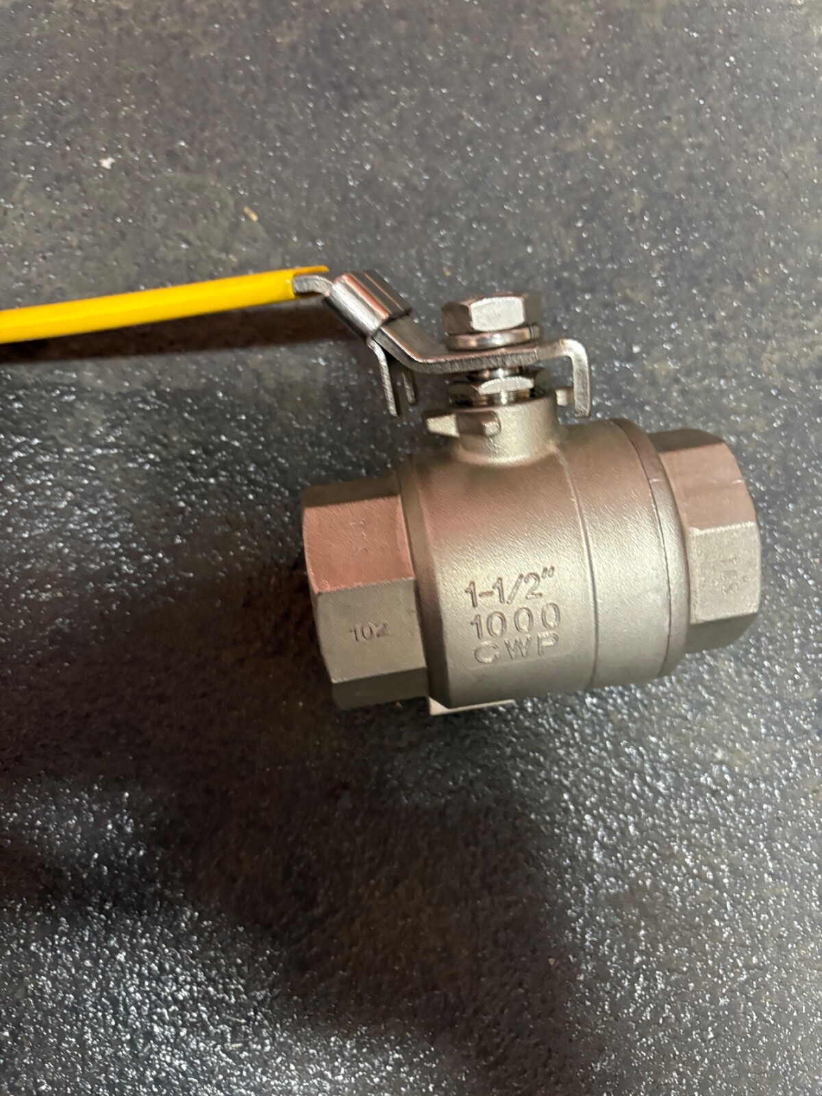 Sharpe 1-1/2”NPT 1000 CWP SS Ball Valve CF8M