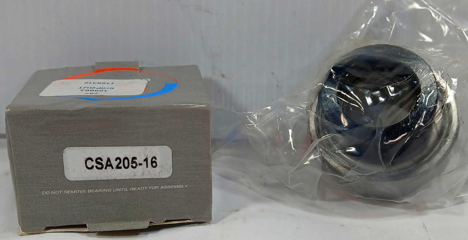1 NEW WJB CSA205-16 INSERT BEARING W/ECCENTRIC LOCKING COLLAR NIB **MAKE OFFER**