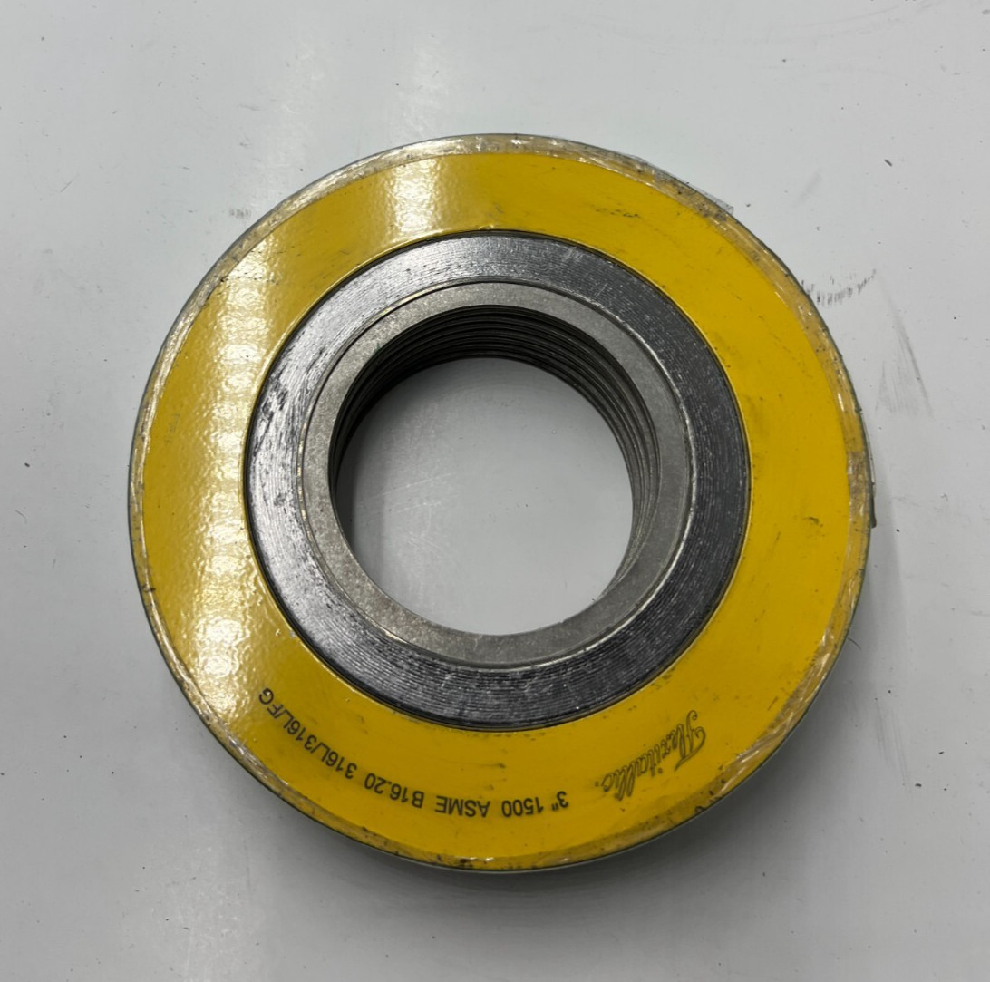 QTY 10 Flexitallic 030150202085 Spiral Wound Gasket 3″ 1500 CGI 316L/316L/FG/CRS