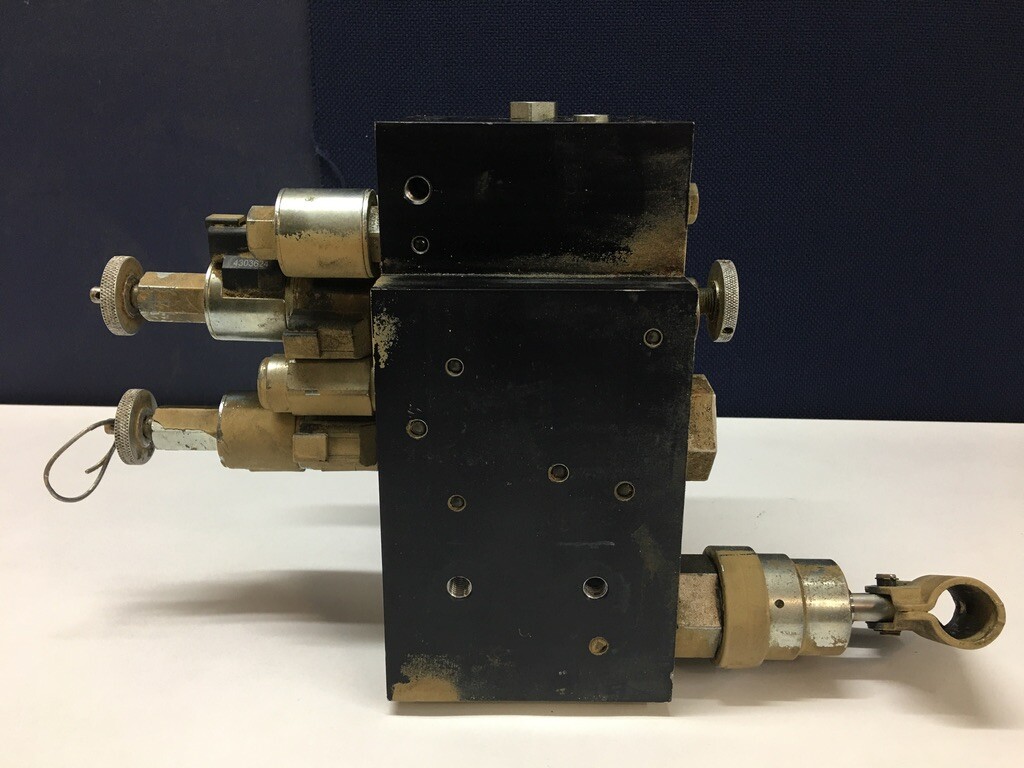 Hydraulic Manifold Assembly HF 38844-07 Womack Machine Supply Aluminum Alloy