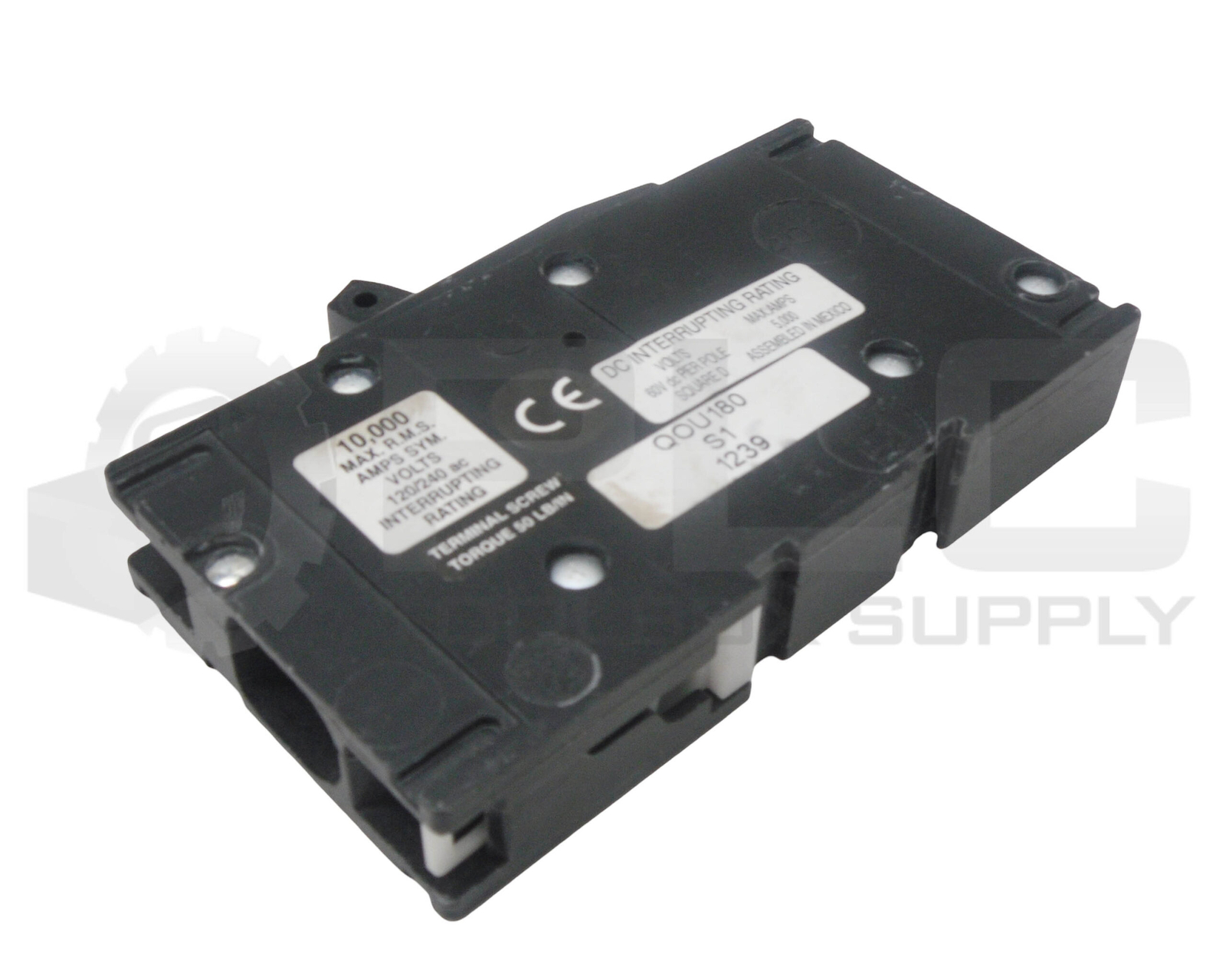 LOT OF 3 SQUARE D QOU180 CIRCUIT BREAKER 80A 120/240V TYPE QOU