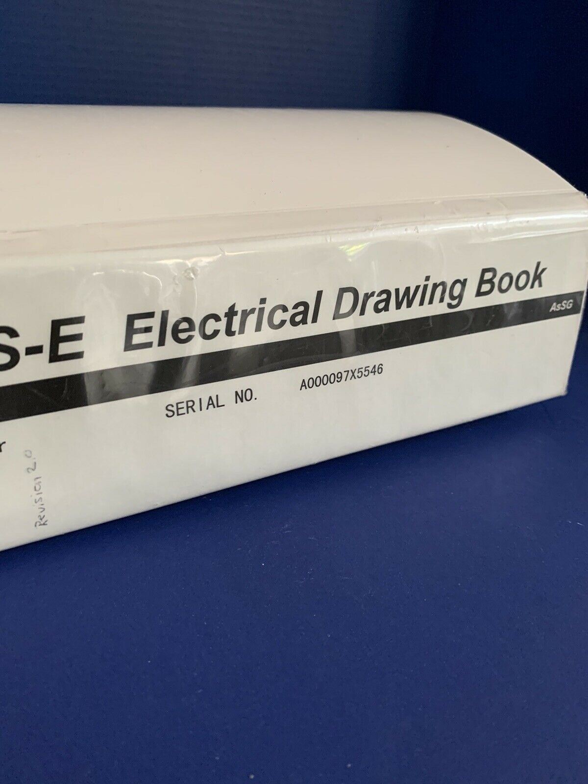 Tokyo Electron ALPHA-8S-E Vertical LP-CVD AsSG Electrical Drawing Book