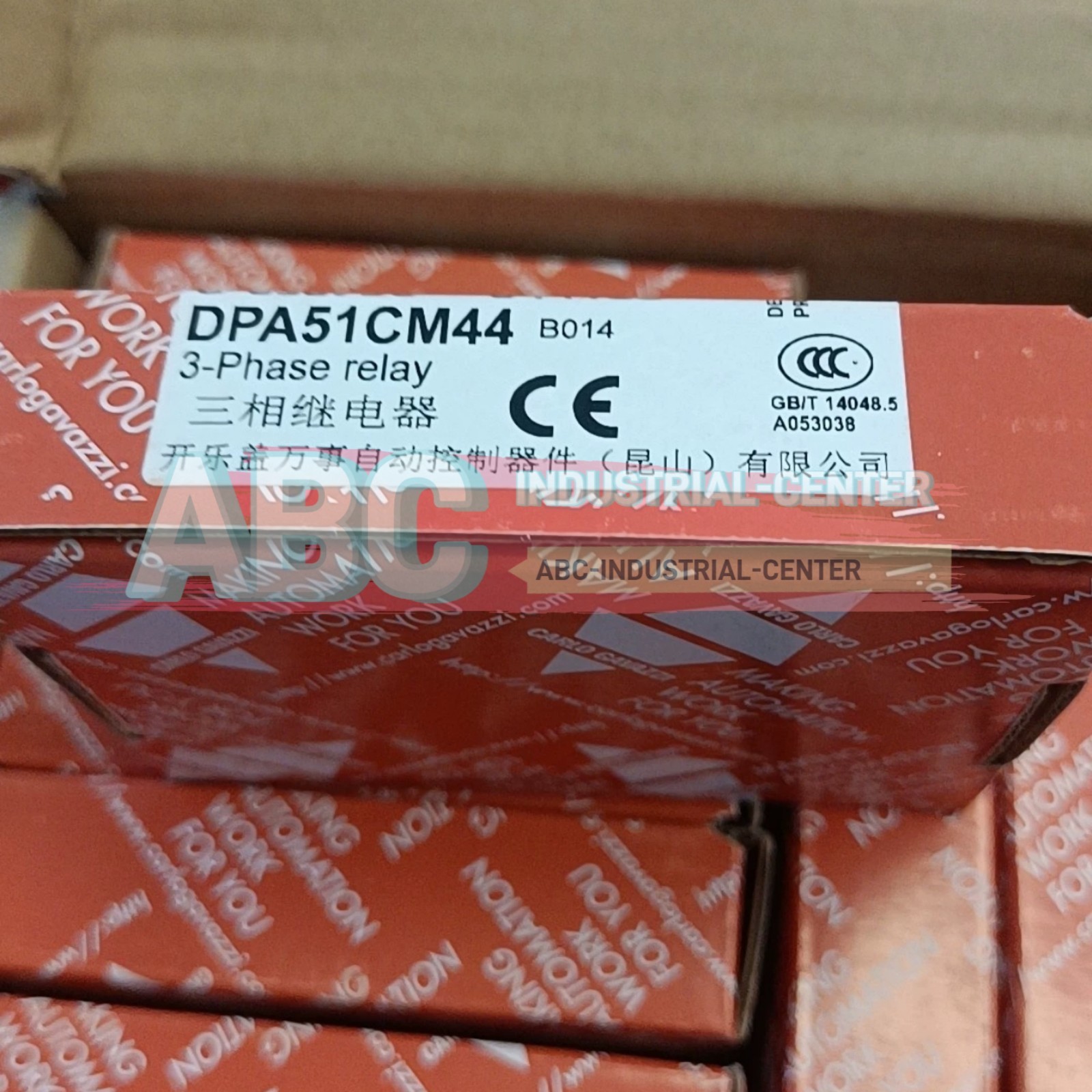 1PCS New Carlo Gavazzi DPA51CM44B014 Three-phase relay#