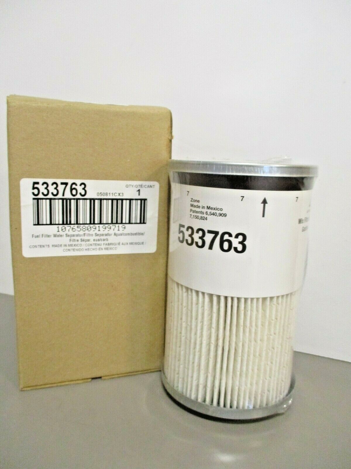 Wix 33763 Fuel / Water Separator New Old Stock