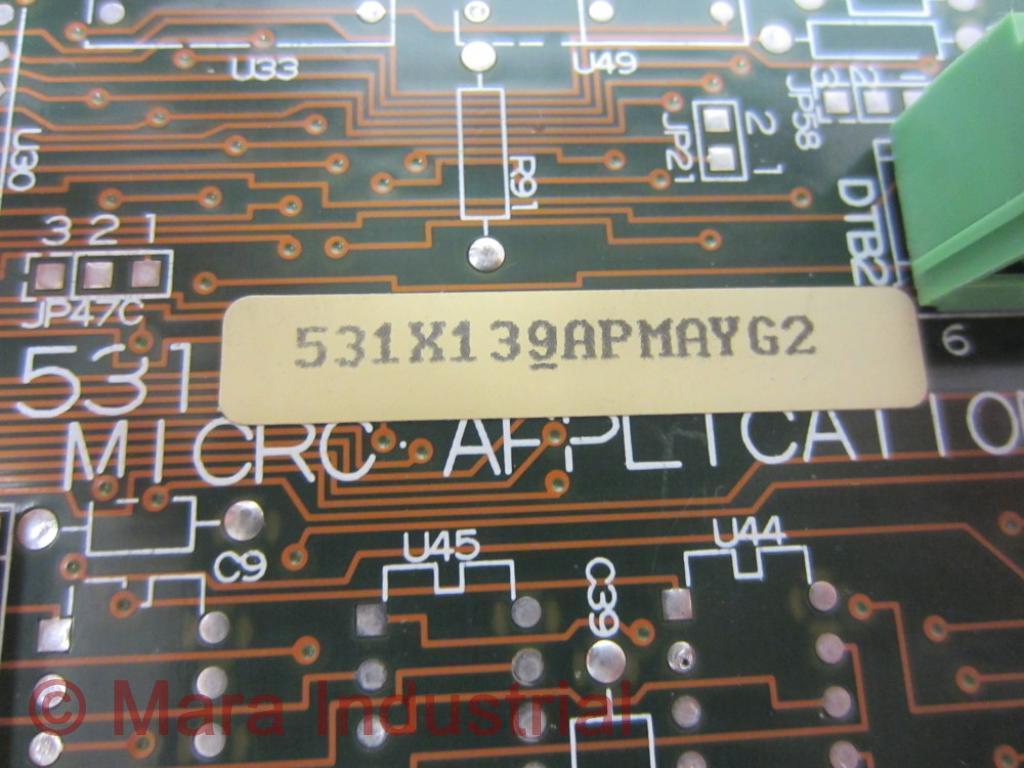 General Electric 531X139APMAYG2 Application Card