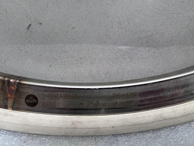 24″ SWECO Separator Sieve Screens