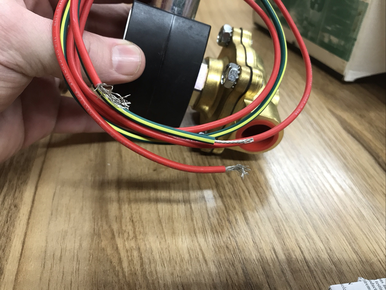 NEW OLD STOCK! ASCO 24V 1/2″ SOLENOID VALVE EF8210G002 Red Hat 5LU12 T 874800