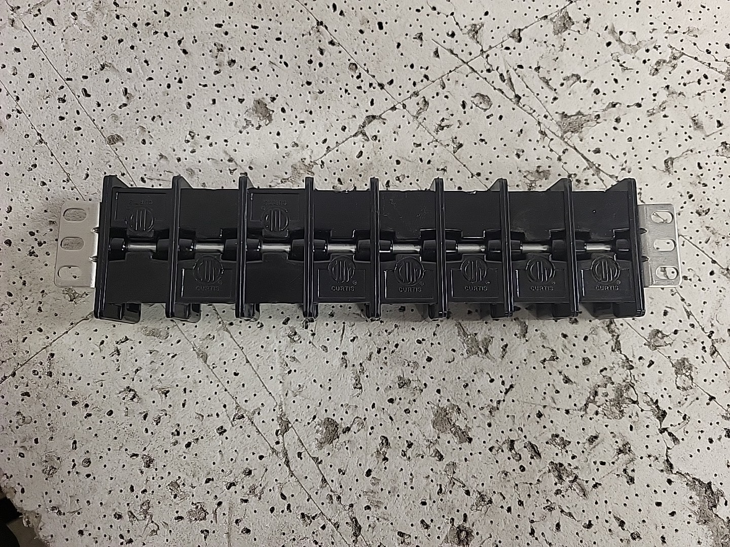 CURTIS L-8 8-Pole Terminal Block SERIES L 100A/600V