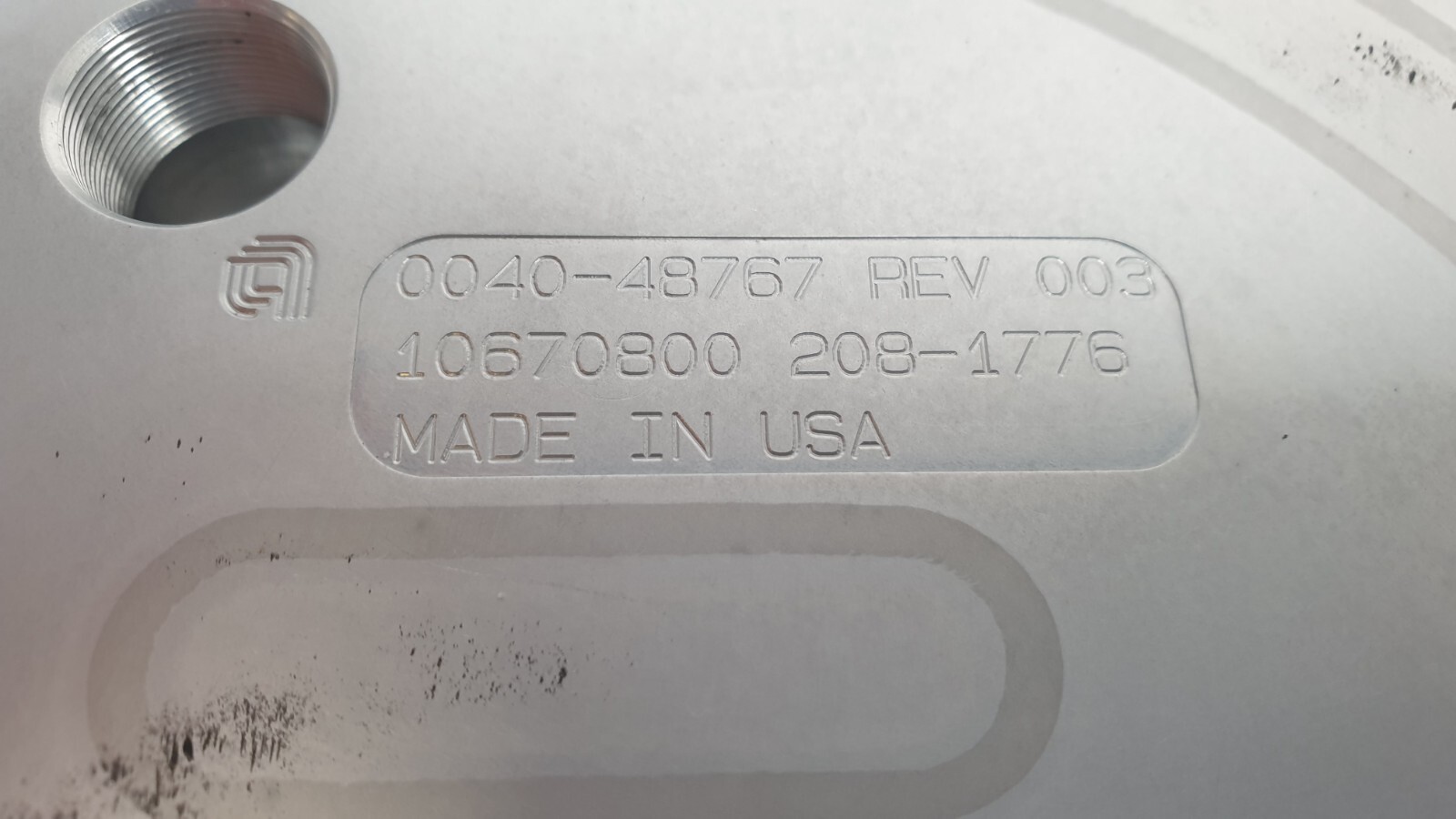 Applied Materials 0040-48767 REV 003 Cathode Base E-Chuck 300mm