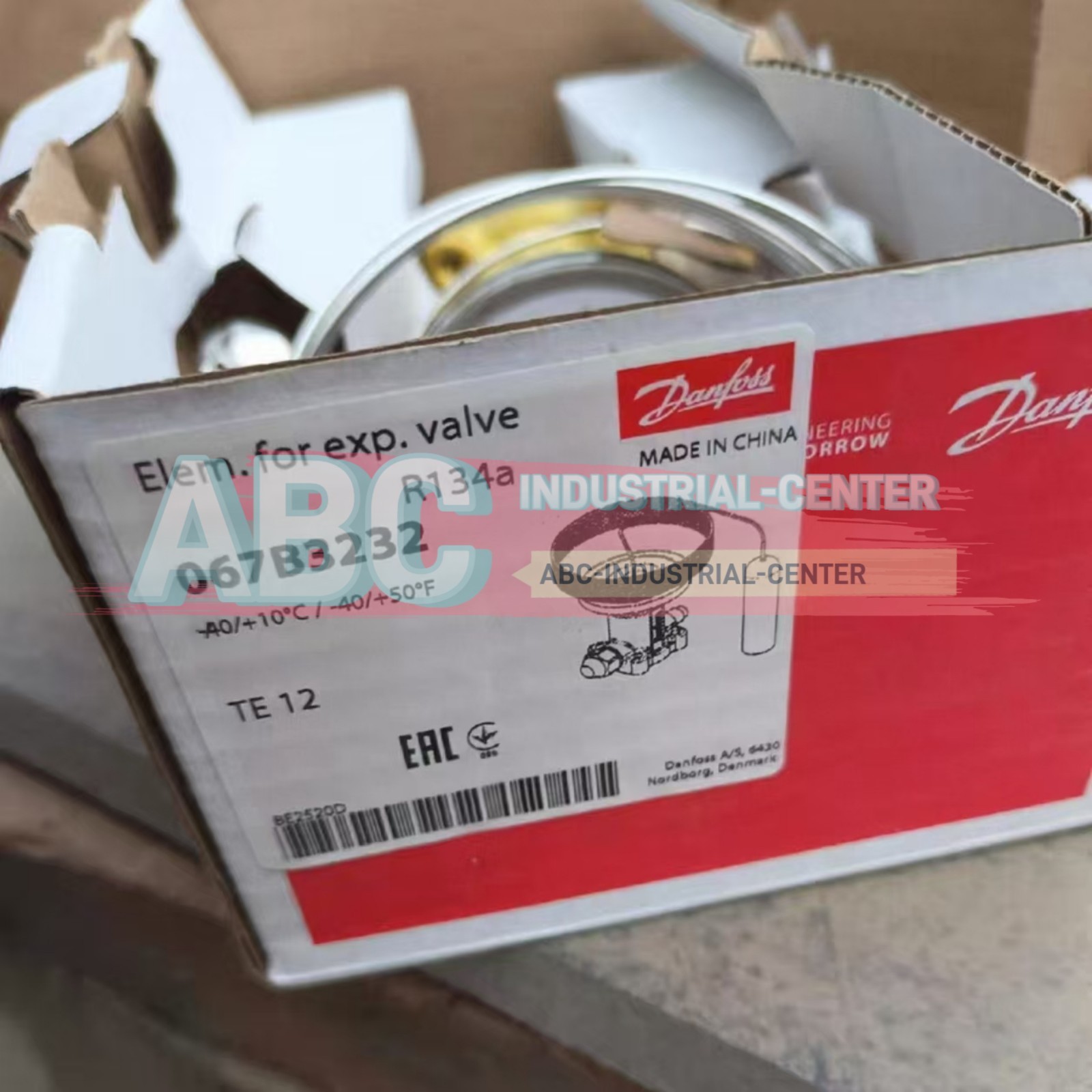 Danfoss 067B3232 TEN12 thermostatic expansion valve#1pcs new in box